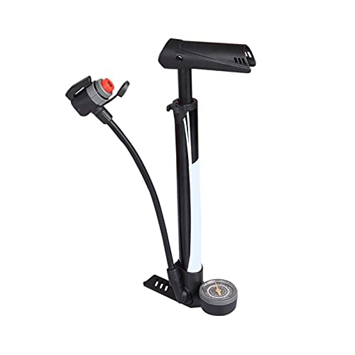 Pompes à vélo : ZZHH Pompe à air Pompe à vélo Pompe Pliable Pompe à Pied 120PSI Pompe à Moteur à vélo Haute Pression réglable MTB Mountain Vélo Vélo Vélo Accessoires (Color : Black)