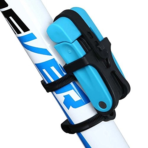 Verrous de vélo : 8 joints Vélo câble de verrouillage (Noir, Bleu, Jaune), bleu