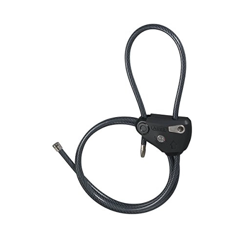 Verrous de vélo : ABUS 210 Cadenas Unisex, Black, 185 cm