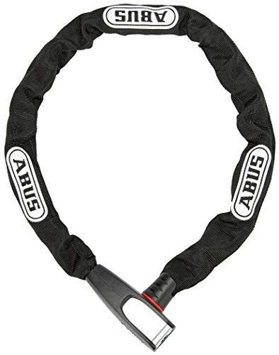 Verrous de vélo : ABUS 8807K Steel-O-Chain 8807K / 85 BK Unisex, Black, 85 cm