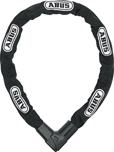 Verrous de vélo : ABUS CityChain 1010 Cadenas Unisex, Black, 110 cm