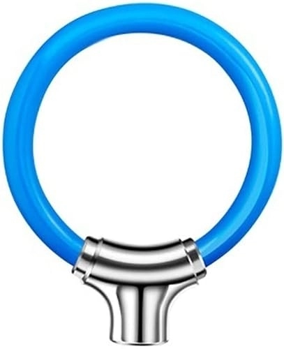 Verrous de vélo : ZECHAO Serrures en forme de U, verrous à vélo antivol for les vélos de montagne et motos accessoires de circonscription antivol verrouillage du câble vélo câble (Color : Blue, Size : 17.5x15cm)