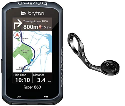 Computer per ciclismo : Bryton Rider 860E, Display Touchscreen Unisex Adulto