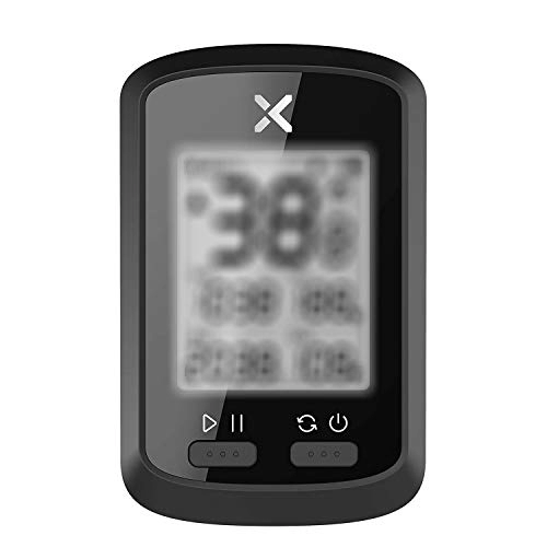 Computer per ciclismo : GPS Bike Computer, Bluetooth ANT+ Cycling Computer, Wireless Bicycle Speedometer Odometer with LCD Display, Waterproof MTB Tracker (Support Heart Rate Monitor & Cadence Sensor)