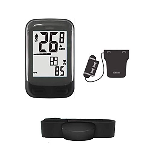 Computer per ciclismo : Lshbwsoif Ciclo Computer 25 Funzioni Wireless Impermeabile di Alta classe 2.4G Con Cadenza HRT Bike Computer Bicicletta Contachilometri Tachimetro