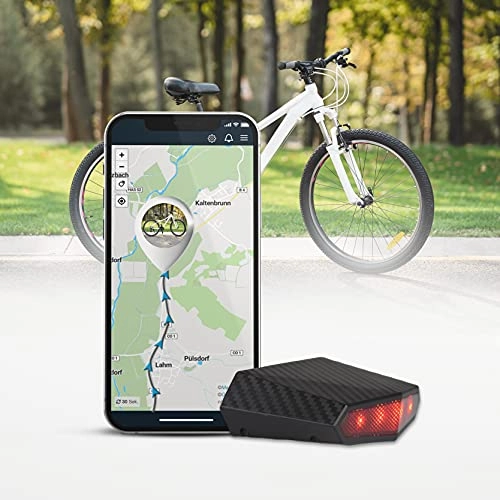 Computer per ciclismo : Nuovo Localizzatore da Salind GPS! Localizzatore gps per bicicletta con connessione 4G - Durata della batteria circa 12 giorni - Localizzazione in tempo reale - Tracker antifurto per bici
