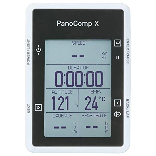 Computer per ciclismo : Topeak PanoComp X ohne Sensoren Wireless Computer Fahrrad Tacho Rad Sport Bluetooth Remote, 1520018