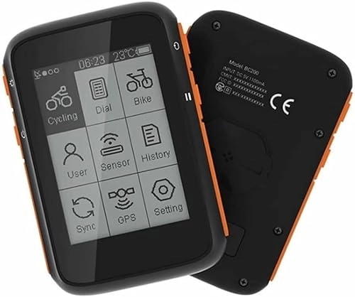 Computer per ciclismo : TXY Contachilometri for bicicletta, display LCD multifunzione da 2, 6 pollici for esterni Tachimetro for computer da bicicletta GPS wireless impermeabile IP67