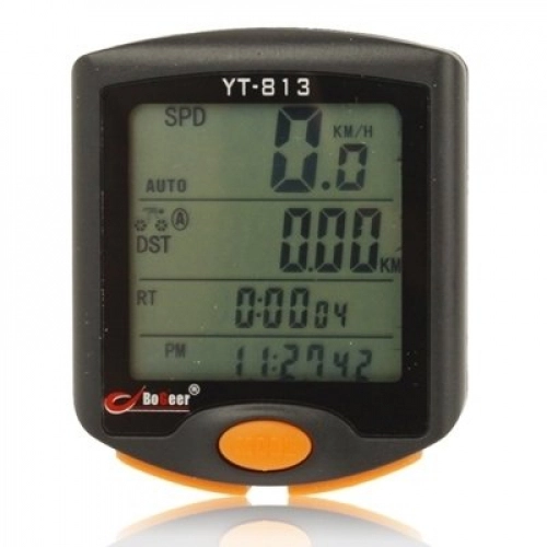 Computer per ciclismo : Wewoo contatore elettronico Bicicletta LCD yt-813