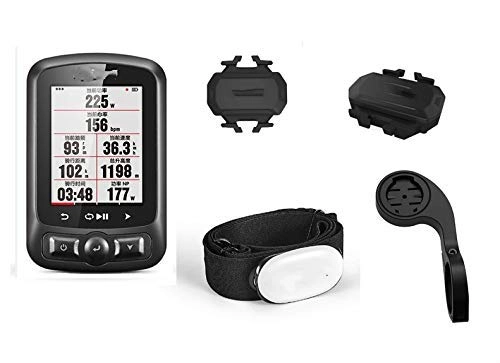 Computer per ciclismo : Wxxdlooa Contachilometri Ant + GPS del calcolatore della Bicicletta Bluetooth 4.0 Senza Fili Impermeabile IPX7 Bike Cycling tachimetro Computer Accessories