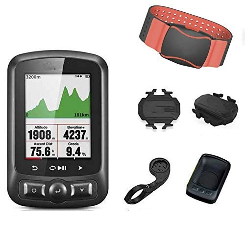 Computer per ciclismo : Wxxdlooa Contachilometri Bike GPS Computer Ant + Wireless del tachimetro Impermeabile del calcolatore della Bicicletta Bluetooth 4.0ble Accessori Biciclette