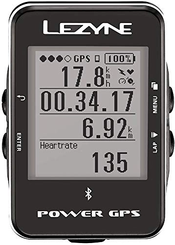 Computer per ciclismo : X-Targets Lezyne Power GPS Ciclocomputer / Bluetooth Smart (BLE) Connettività Powermeter / cardiofrequenzimetro / velocità / sensori di pedalata