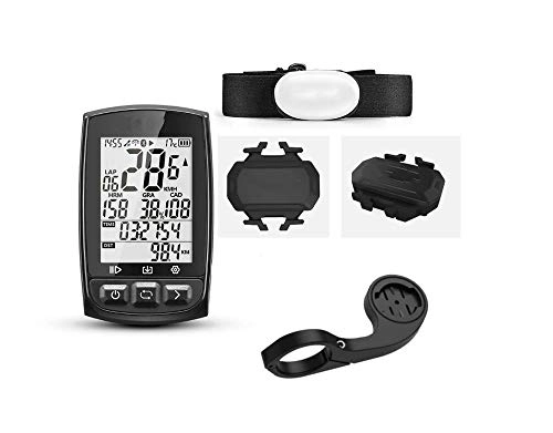 Computer per ciclismo : YUNDING contachilometri GPS Cycling Computer Wireless Ipx7 Bicicletta Impermeabile Cronometro Digitale Ciclismo Tachimetro Ant + Bluetooth 4.0