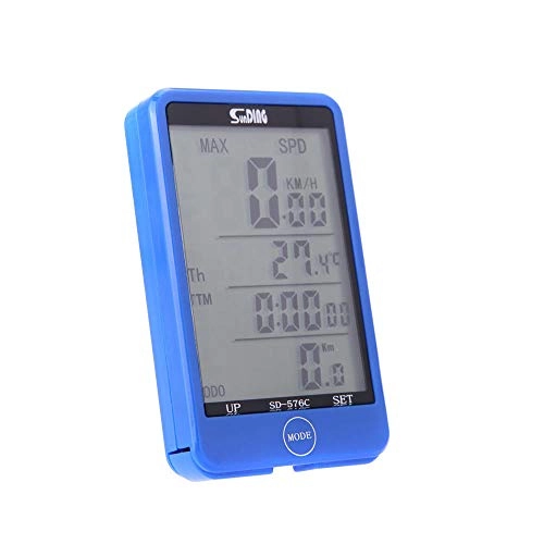 Computer per ciclismo : ZHANGJI Tachimetro per Mountain Bike-Contagiri contachilometri contagiri contachilometri LCD Touchscreen LCD retroilluminato