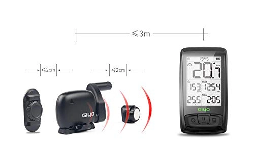Computer per ciclismo : ZHANGJI Tachimetro per Mountain Bike-Wireless Bluetooth Supporto per Supporto per Computer per Bici velocit / sensore della Bicicletta Ciclismo Impermeabile per Bici