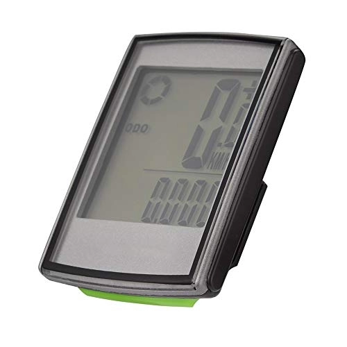 Computer per ciclismo : ZJJ Tachimetro Bici Wireless per gassometro per Biciclette con Display a retroilluminazione LCD Computer da Ciclismo Impermeabile per Il monitoraggio Distanza di velocità del Tempo