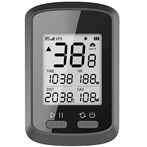 Computer per ciclismo : ZTBGY XOSS G+ GPS Bluetooth ANT+ Ciclismo Computer, contachilometri senza fili per bicicletta con display LCD, impermeabile MTB Tracker adatto a tutte le biciclette (supporto XOSS APP)