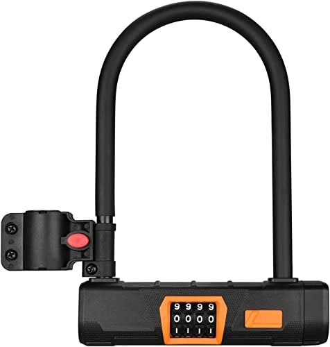 Lucchetti per bici : Bicicletta U Lock Antifurto Bike Password Lock Heavy Duty Combinazione U Lock Bike Lock Strumento di sicurezza per bici