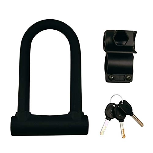 Lucchetti per bici : Bike U Lock, Bike D Lock, Blocco Bike, Heavy Duty Alta Sicurezza Antifurto Con I Tasti Staffa Per Moto Scooter