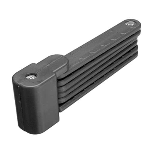 Lucchetti per bici : Blocco bicicletta pieghevole Blocco per biciclette Portatile Anti-Theft Security Block Metal Block con chiavi per il gadget ciclistico