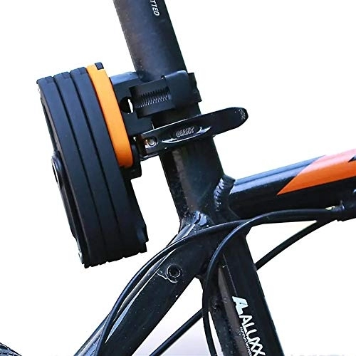 Lucchetti per bici : Gomma Surface antifurto congiunta della Serratura di MTB del fanale Posteriore Tipo Folding Bike Lock
