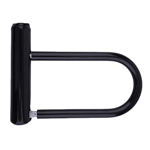 Lucchetti per bici : Guddawstraatyi Lucchetto per Bicicletta Bici Universale Bici Acciaio Anti Furto Bicicletta Perfect Security U Lock Accessori per la Sicurezza in Bicicletta con Tasti Staffa di Montaggio Bibamga