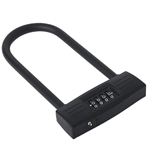 Lucchetti per bici : Guddawstraatyi Lucchetto per Bicicletta Biciclette U Lock Anti-Theft Bike Bike Block Block Block Combo Gate Lock per motocicli per motorino per Bicicletta Bibamga