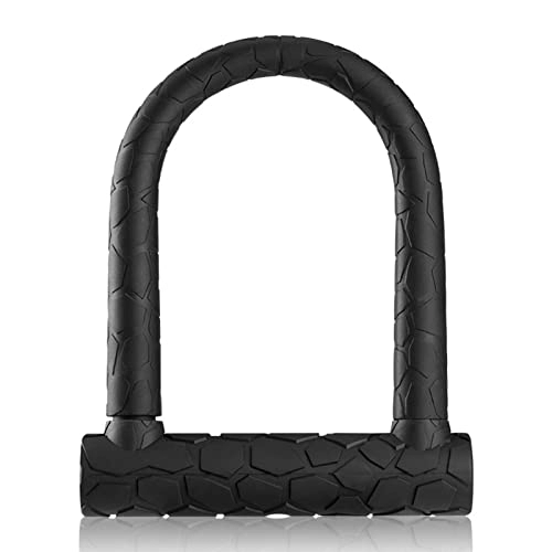 Lucchetti per bici : iFCOW Bicicletta U-lock Heavy Duty Bicicletta U Lock con 2 chiavi per E-Bike Mountain Road Bike