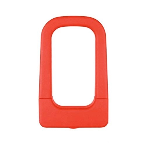 Lucchetti per bici : LAROCH Serratura Universal Mountain Mountain Bike Anti-collisione Anti-collisione Forniture da Equitazione Impermeabili (Colore : Red)