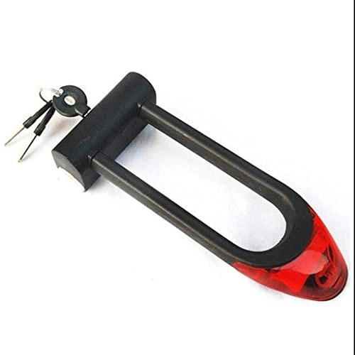 Lucchetti per bici : Lucchetto Bicicletta Bike U-Lock Heavy Duty Bike U Lock Bicicletta Ciclismo Acciaio Bicicletta Blocco di Sicurezza Bici Moto Blocco di Sicurezza per Bicicletta Serratura a U