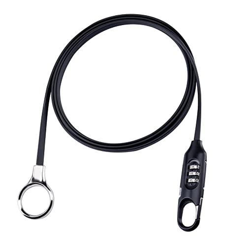 Lucchetti per bici : Tao Universal Anti-Theft Bike Bicycle Bicycle Bicycle Password Lock Steel Block Cable Lock Mountain Bike Code Block Blocco Moto Casco Blocco (Color : 2)