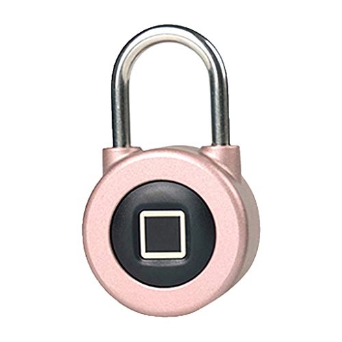 Lucchetti per bici : TUTR Fingerprint Lock Smart Lock Block Thumbprint Lock 20 Set Fingerprints Anti-furto antifurto per armadietto Bike Bike Suitcase