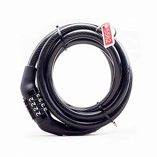 Lucchetti per bici : WSS Shoes Lucchetto per Bici Bike Lock Code Combinazione Bicycle Lock Bicycle Security Block Attrezzatura per Biciclette Anti-furto Blocco Lucchetto per Bicicletta