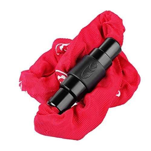 Lucchetti per bici : xinxinchaoshi Lucchetto Bici Bicycle Lock / Catena della Bicicletta / Bicicletta Blocco Mountain Bike Catena Catena Triciclo Auto elettrica Blocco Moto Blocco Rosso Nero Blu Lucchetto di Sicurezza