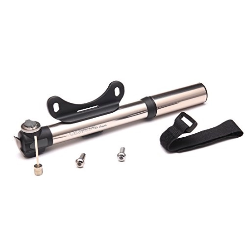 Pompe da bici : Andux Zone pompa della bicicletta in alluminio ad alta pressione mini portatile accessori moto DQT-02