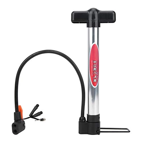 Pompe da bici : BAQE Pompa per Bicicletta, Pompa ad Aria Manuale, Lega di Alluminio Portatile per gonfiaggio Bici