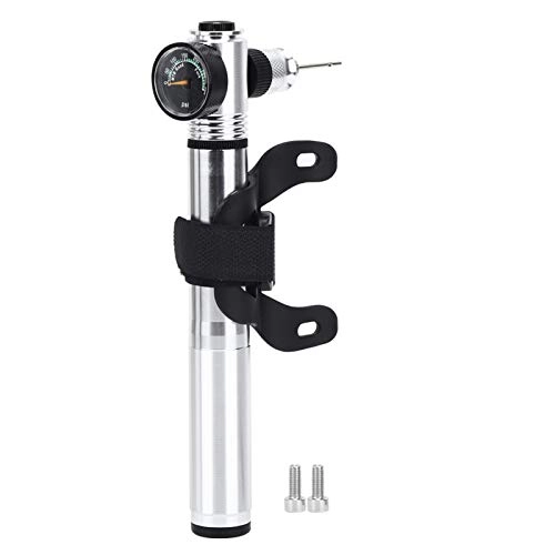 Pompe da bici : Bike Pump-300PSI Mini Pompa per Bici a Due Vie Pompa per Bicicletta Portatile ad Alta Pressione Accessori per Ciclismo