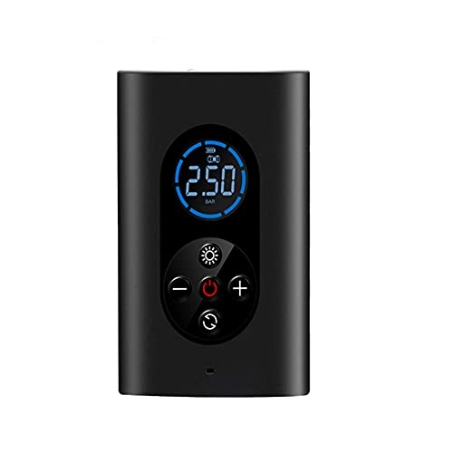 Pompe da bici : Festnight USB ricaricabile portatile pompa d'aria intelligente per AU-TO portatile pneumatico pompa d'aria senza fili domestico domestico gonfiabile per AU-TO palla da bicicletta
