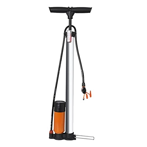 Pompe da bici : GANMEI Pompa ad aria per bici Portatile ad alta pressione MAX 150PSI Gonfiatore per pneumatici in acciaio inossidabile Sfera per mountain bike Accessori per pompe