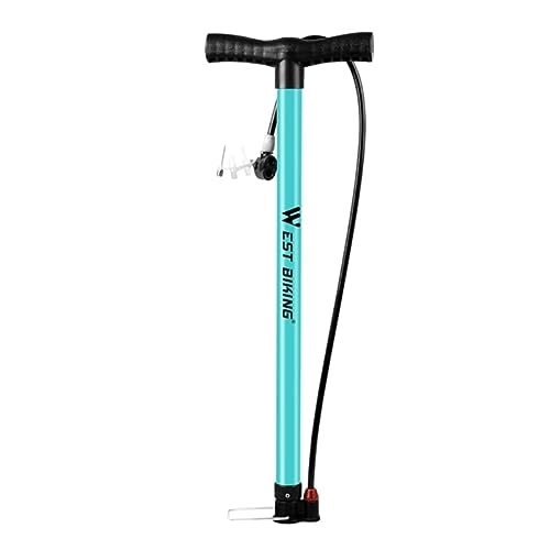 Pompe da bici : Gonfiatore Per Pneumatici Per Bici Multiuso Pompa Da Pavimento Per Bici Ad Pressione Pompa Per Portatile Pompa Per Mountain Bike Gonfiatore Per Pallacanestro Pompa Per Portatile Bike Da