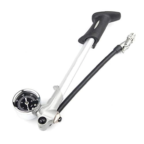 Pompe da bici : High Pressure Gauge Pompa 300 Psi Forcella Anteriore E La Sospensione Posteriore della Pompa Schrader Pressione Sospensione Anteriore Forcella Posteriore Universale per MTB Mountain Bike