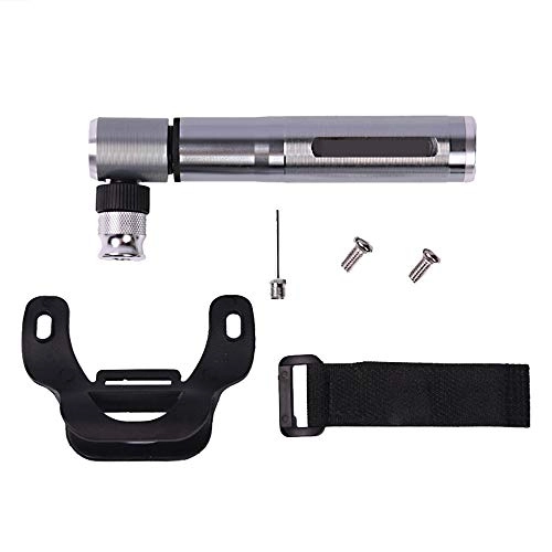 Pompe da bici : HUIO Portable Bike Floor Pump Pompa a Mano for Mini Bicicletta Portatile ad Alta Pressione for Bici da Strada, Lavoro for Pompa ad Aria Versatile Valvola Presta e Schrader per Le Biciclette