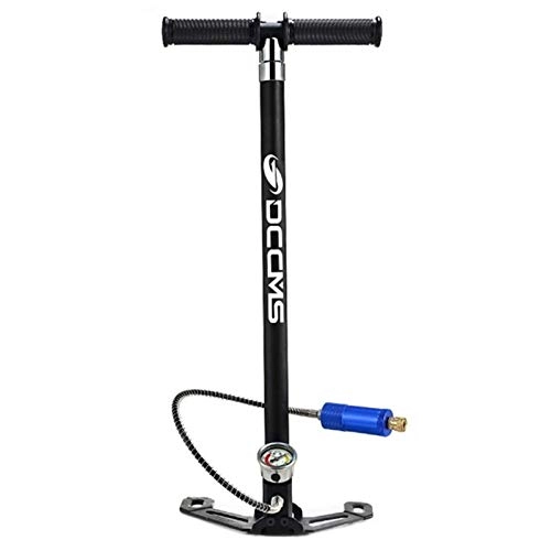 Pompe da bici : Immersione 30Mpa 4500psi HPA Serbatoio Caccia Auto Bicicletta Aria Ricarica 4 Fase Alta Pressione PCP Pompa A Quattro Fase A Mano Pompa Ad Aria Sport Acqua (Colore: Nero)