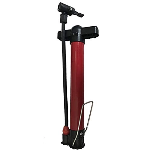 Pompe da bici : inChengGouFouX Convenienza Pompa per Biciclette Mini Bike Portatile Mountain Bike elettrica Pompa per la casa Squisita Pompa da Bicicletta (Colore : Rosso, Size : 30cm)