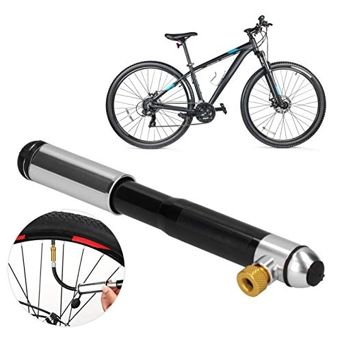 Pompe da bici : JUMZ Mini Pompa per Bici, Pompa di gonfiaggio per Bicicletta Giunto di Rotazione di 360 Gradi Design del Tubo Flessibile per Mountain Bike per Pneumatici elettrici per Pneumatici per Bici da