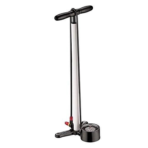 Pompe da bici : LEZYNE 1-fp-cfldr-v507, Pompa a pide Unisex Adulto, Pearl White, Misura Standard