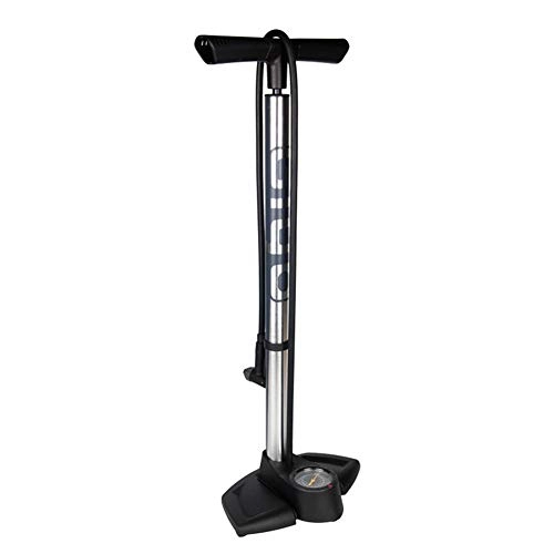 Pompe da bici : LHLCG Pompe ad Aria compressa per barometri da Pavimento ad Alta Pressione per Pompe Portatili d'Argento