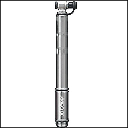 Pompe da bici : Metal-Diamond HV Meqix L mini pompa 230 mm 6, 2bar pompa aria per bici colore grigio