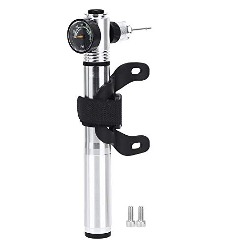 Pompe da bici : Mini accessori per ciclismo pompa per bicicletta ad alta pressione a due vie portatile per pompa di gonfiaggio per bici 300PSI
