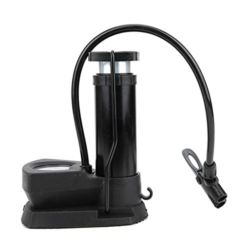 Pompe da bici : NCONCO Mini pompa per bicicletta portatile con manometro